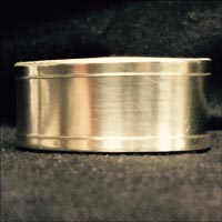 Hobo Nickel Ring Band Type 2 Plain